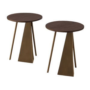 Piram 2'li Yan Zigon Sehpa Set